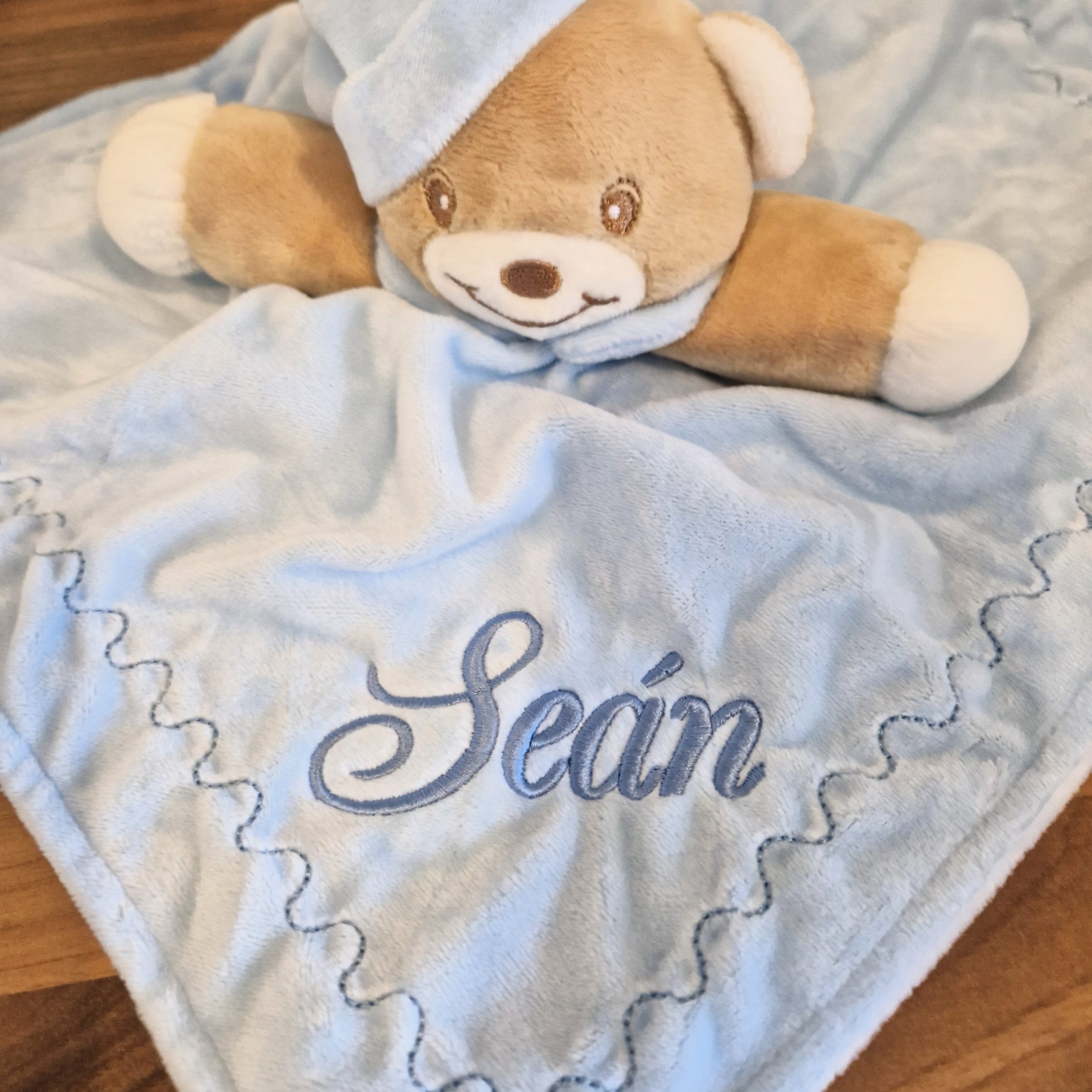Blue Bear Comforter