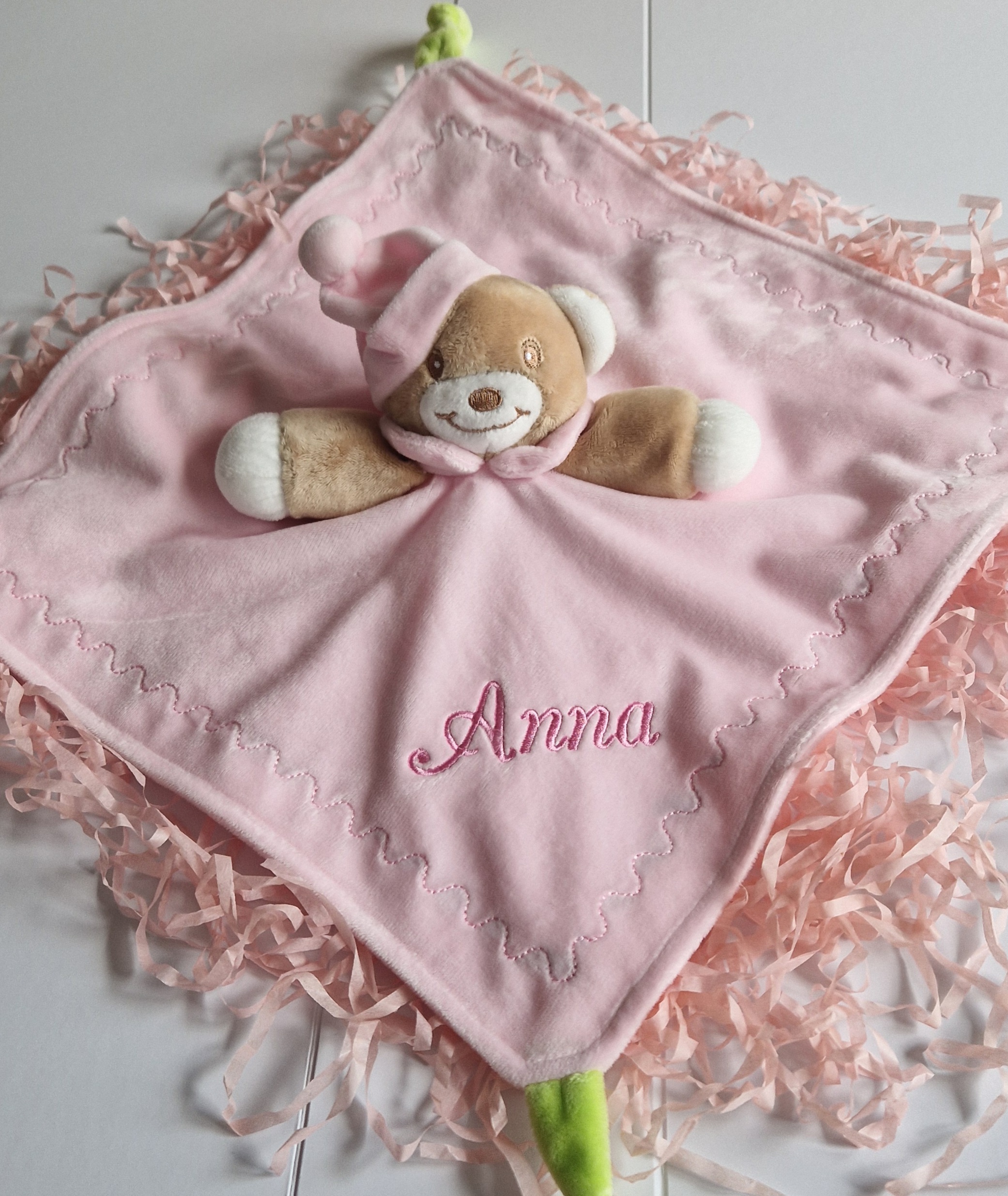 Pink Bear Comforter