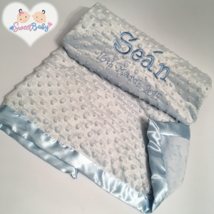Blue Dimple Blanket