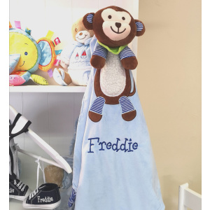 Extra Large Monkey Comforter/Snuggle Blanket